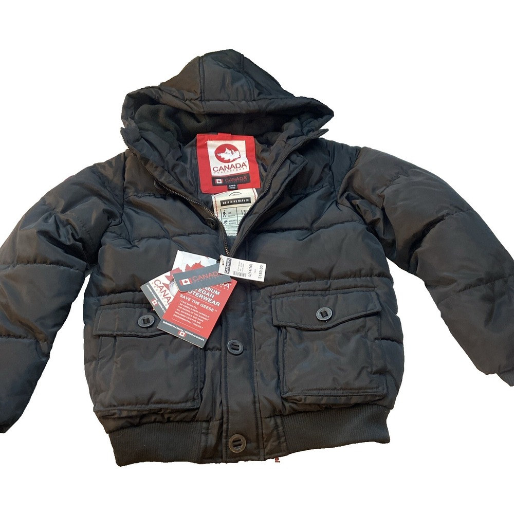 Canada Weather‎ Gear Boys Jacket L 14/16 Black